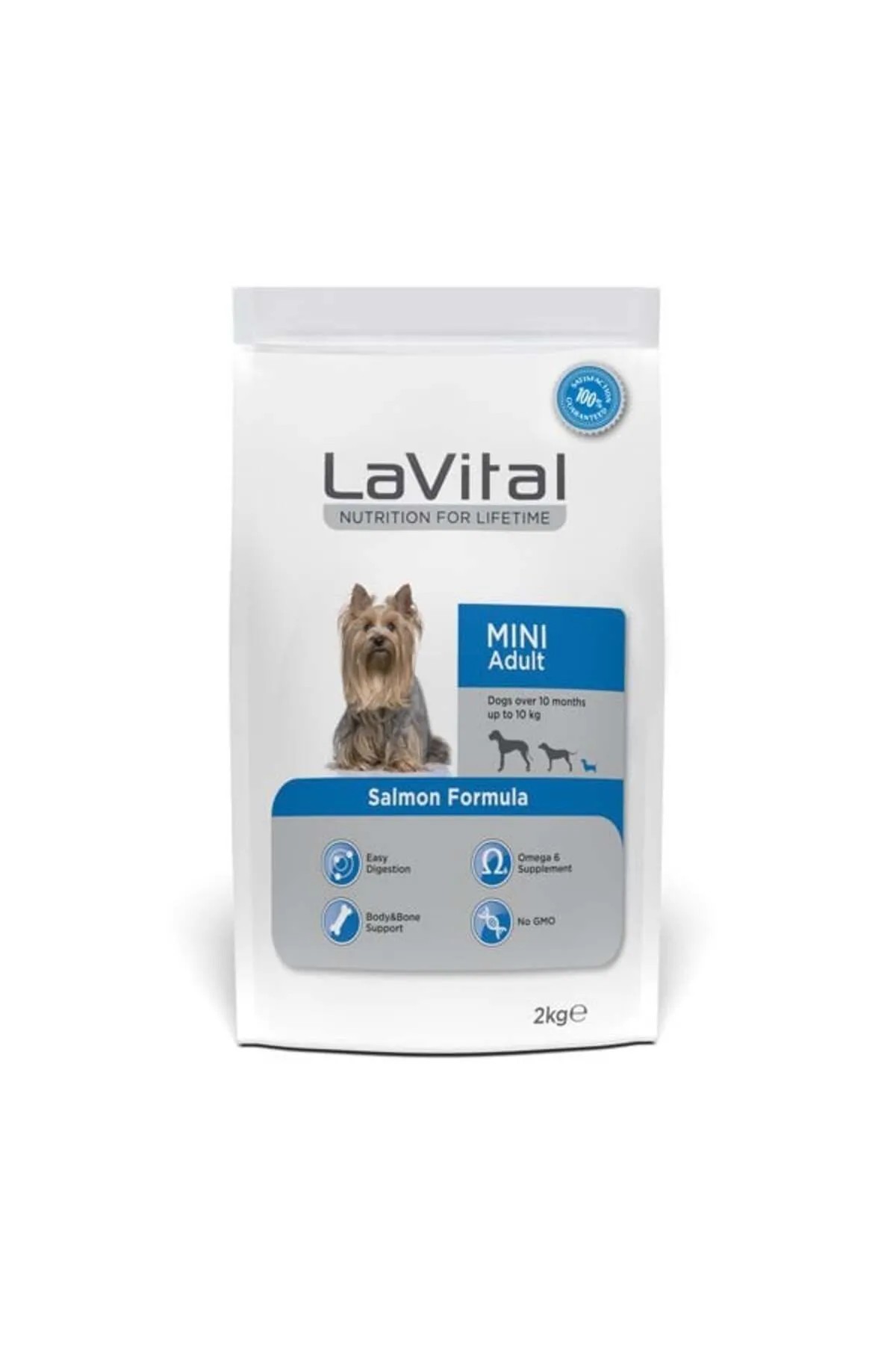 LAVİTAL MİNİ ADULT SOMONLU KOPEK MAMASİ 1.5 KG.