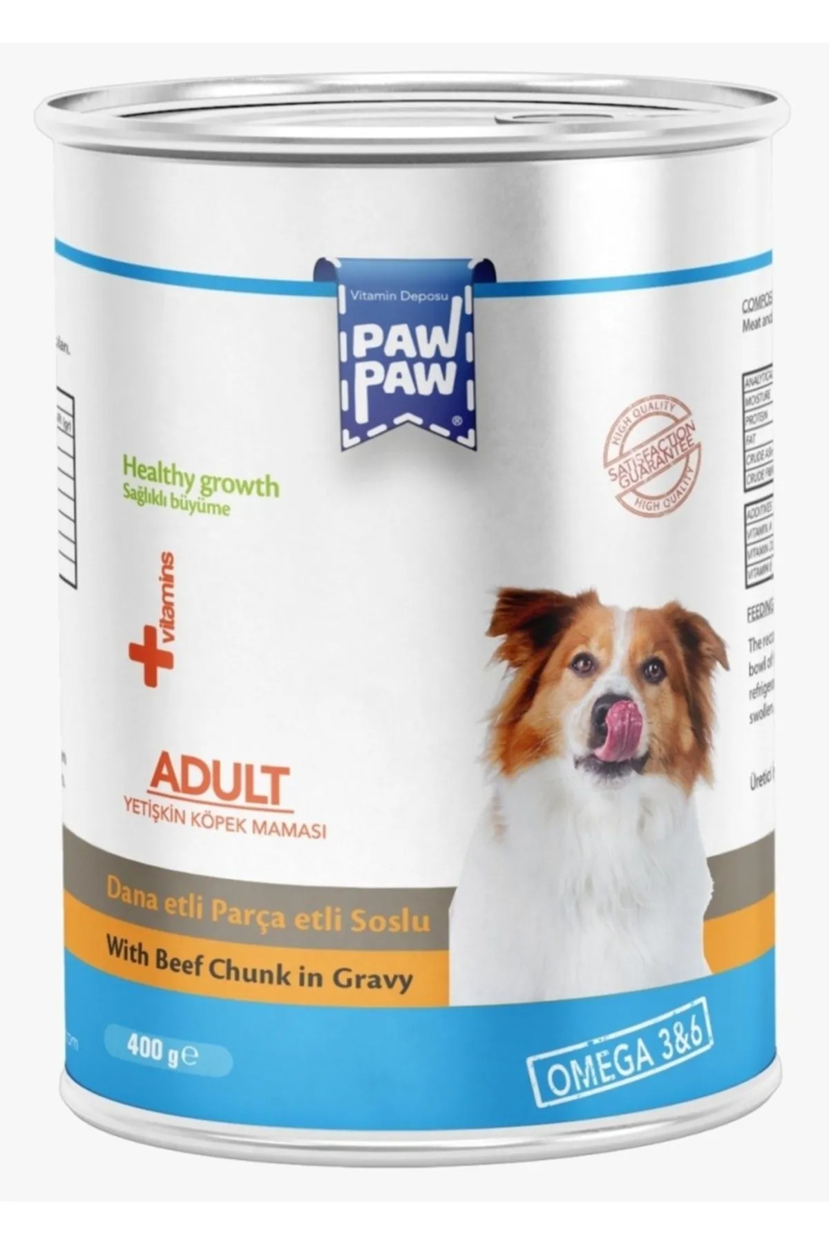 PAWPAW KÖPEK DANA ETLİ 400 GR