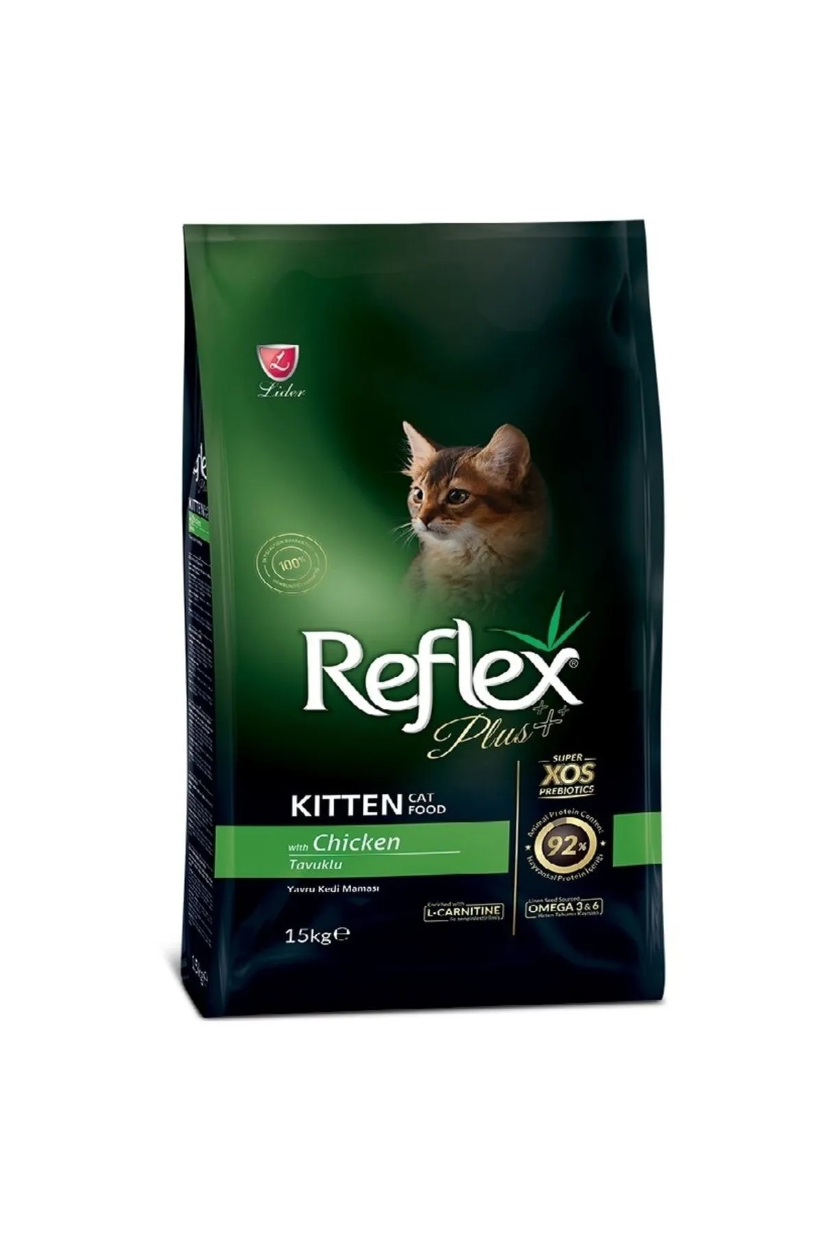 REFLEX PLUS TAVUKLU YAVRU KEDİ MAMASI 15 KG