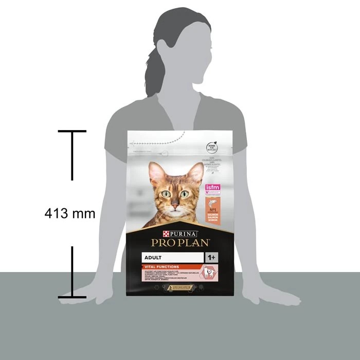 PROPLAN ORJİNAL SOMONLU YETİŞKİN KURU KEDİ MAMASI 3 KG