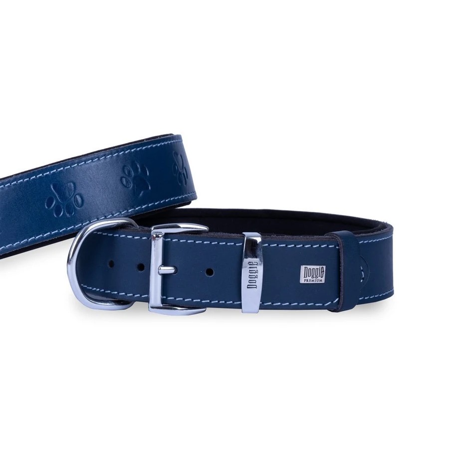 DOGGIE COMFORT PATI DESENLI BOYUN TASMASI 4,075CM MAVI