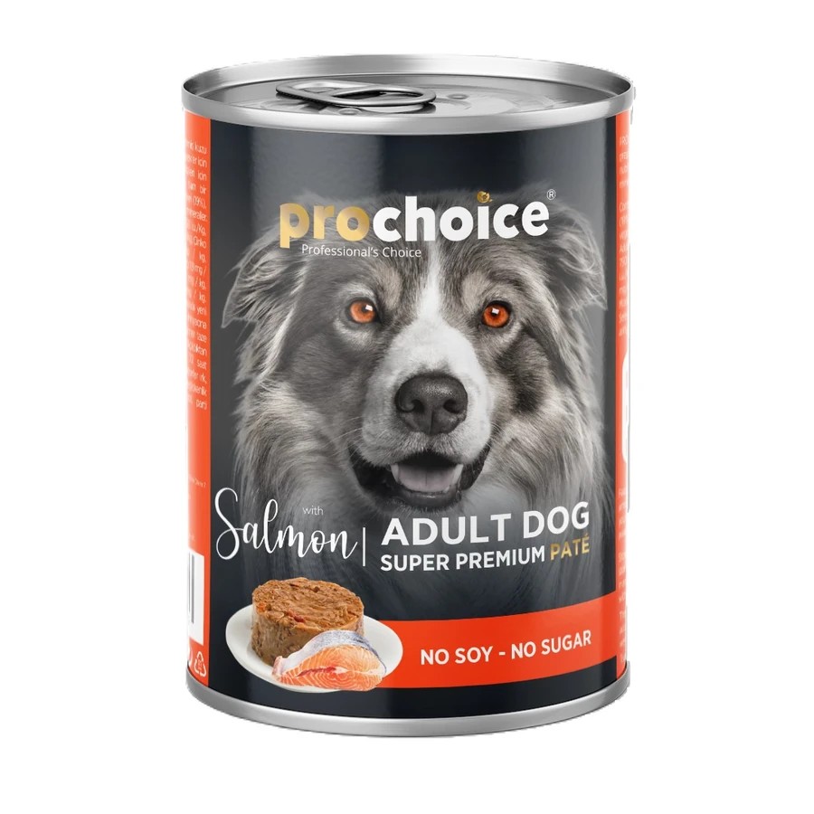 PRO CHOİCE ADULT SALMON & RICE KOPEK KONSERVE PATE 400 GR.