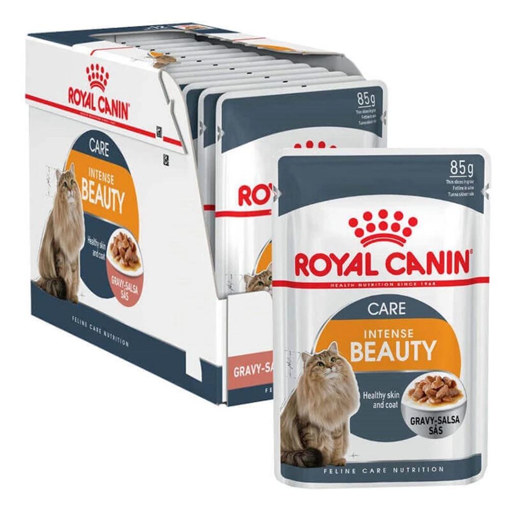 ROYAL CANİN İNTENSE BEAUTY SOSLU KEDİ KONSERVESİ 85 GR