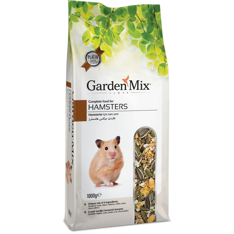 GARDEN MİX PLATİN HEMSTER YEMİ 1 KG