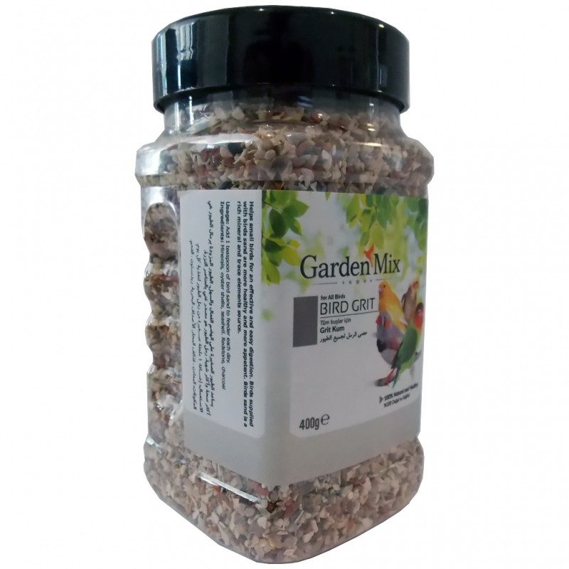 GARDEN MİX PLATİN GRİT KUŞ KUMU 400 GR