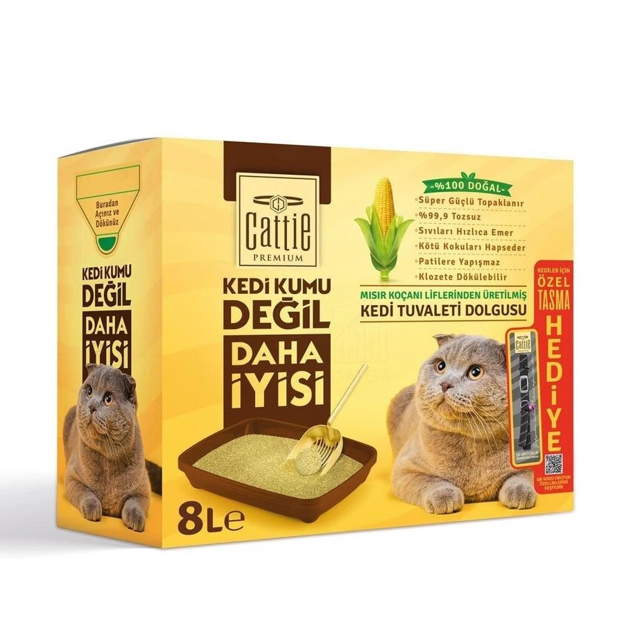 CATTİE PREMİUM KUMU 8 L
