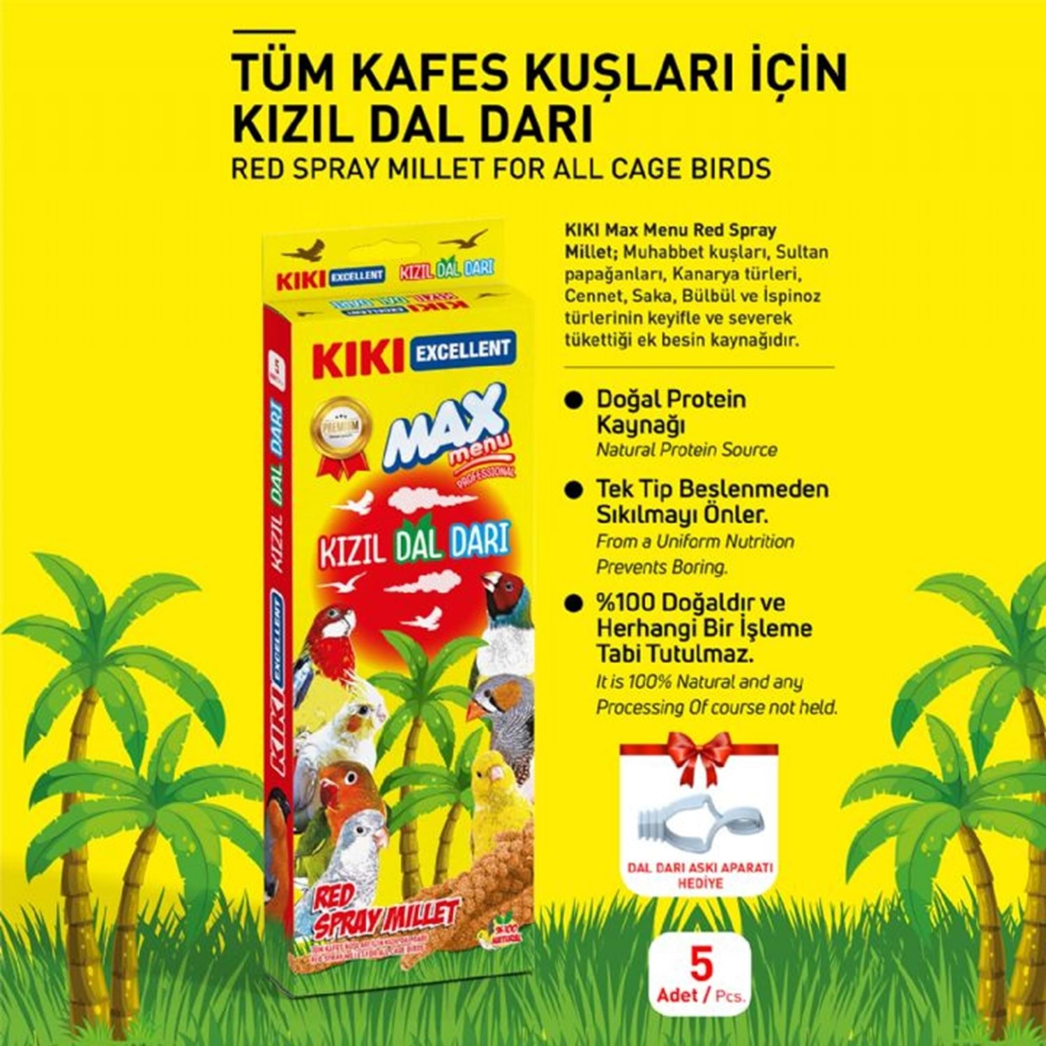 KIKI EXCELLENT MAX MENU KIZIL DAL DARI