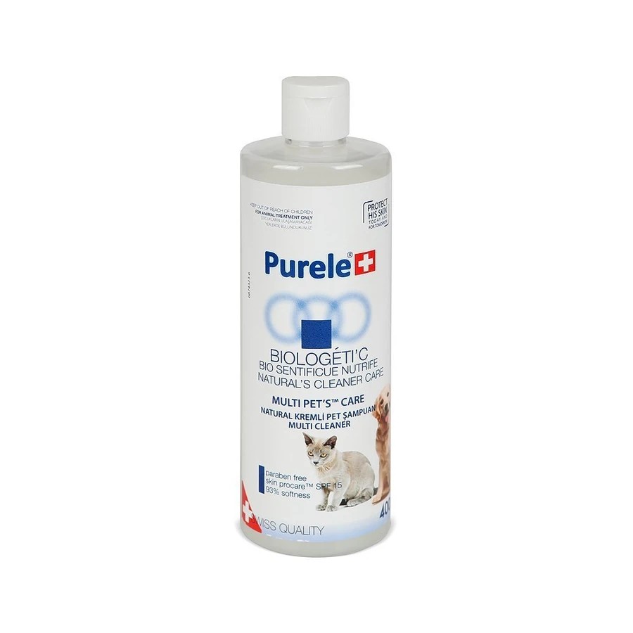 PURELE BİOLOGETİC KREMLİ KEDİ VE KÖPEK ŞAMPUANI 400 ML