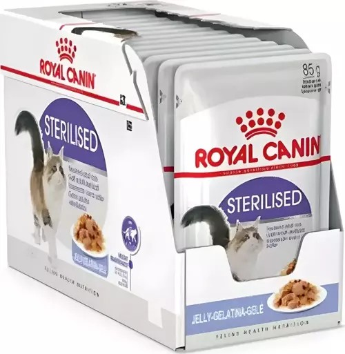 Royal Canin Pouch Jelly Kısırlaştırılmış Kedi Yaş Mama 85 Gr. * 12