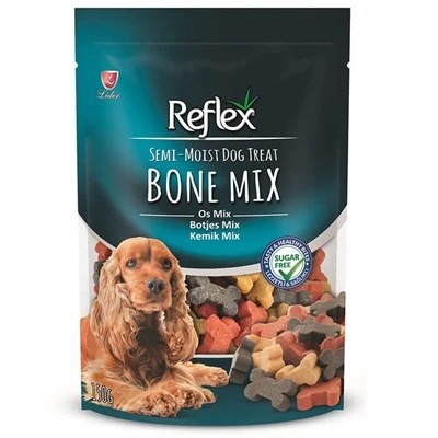 REFLEX SEMİ-MOİST MİNİ MİX KEMİK KÖPEK ÖDÜLÜ 150 GR
