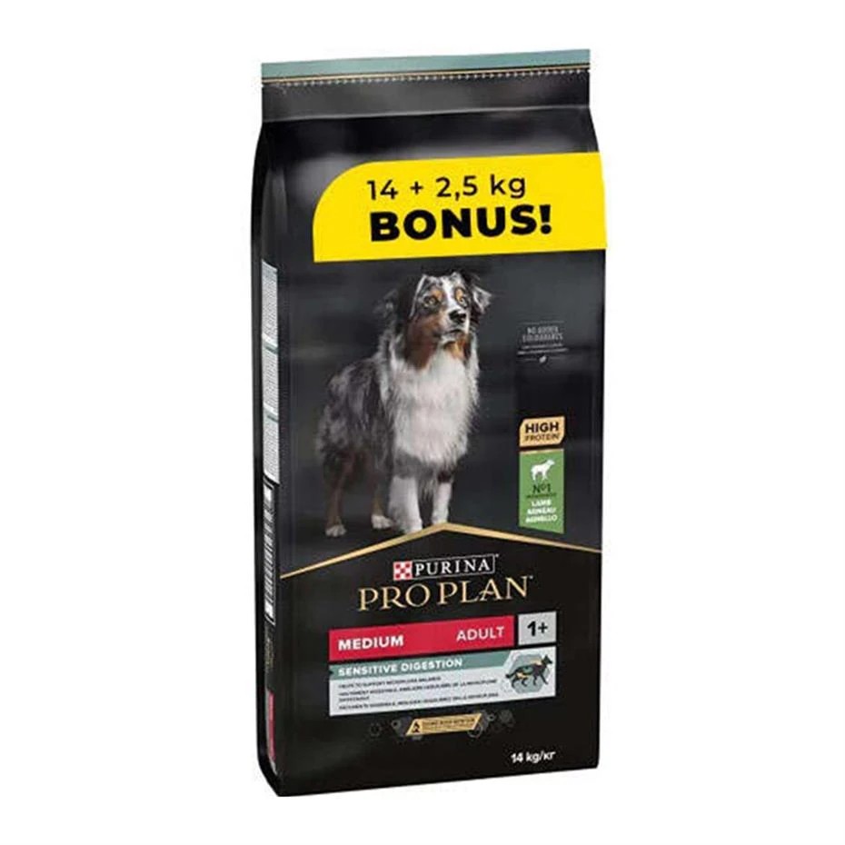 PROPLAN KUZU ETLİ YETİŞKİN KURU KÖPEK MAMASI 14+2.5 KG