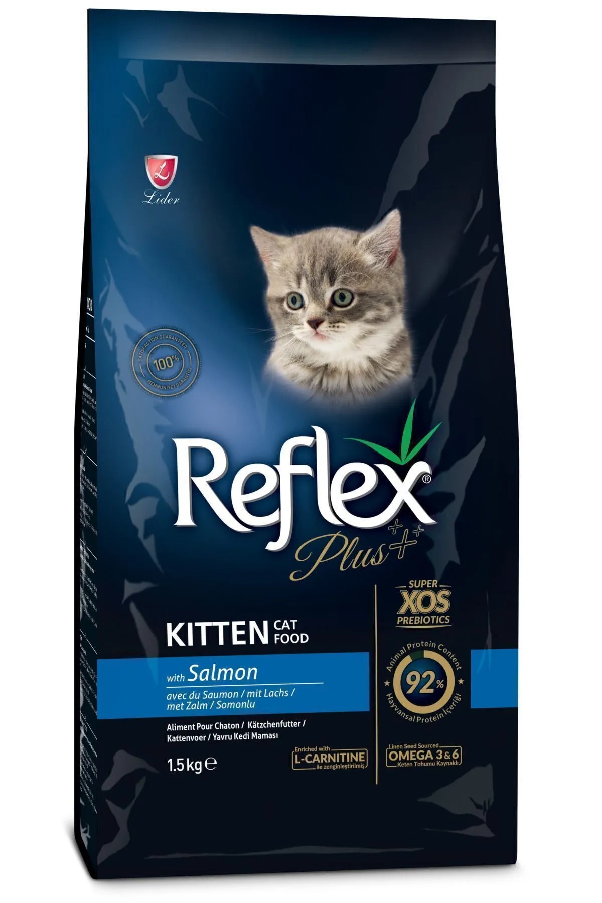 REFLEX PLUS KITTEN SOMONLU 1,5 KG