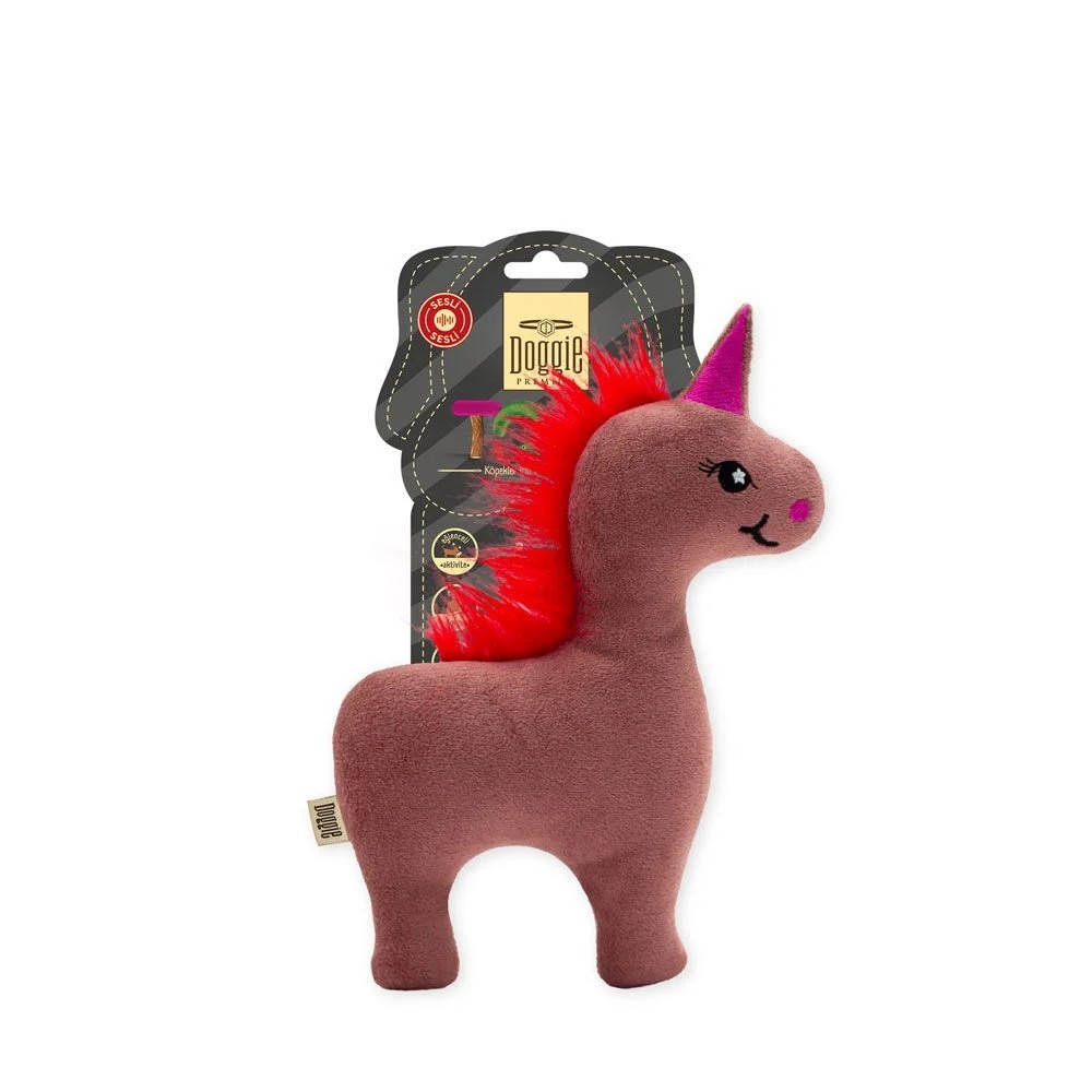 DOGGİE KÖPEK OYUNCAĞI PELUŞ UNİCORN 20CM