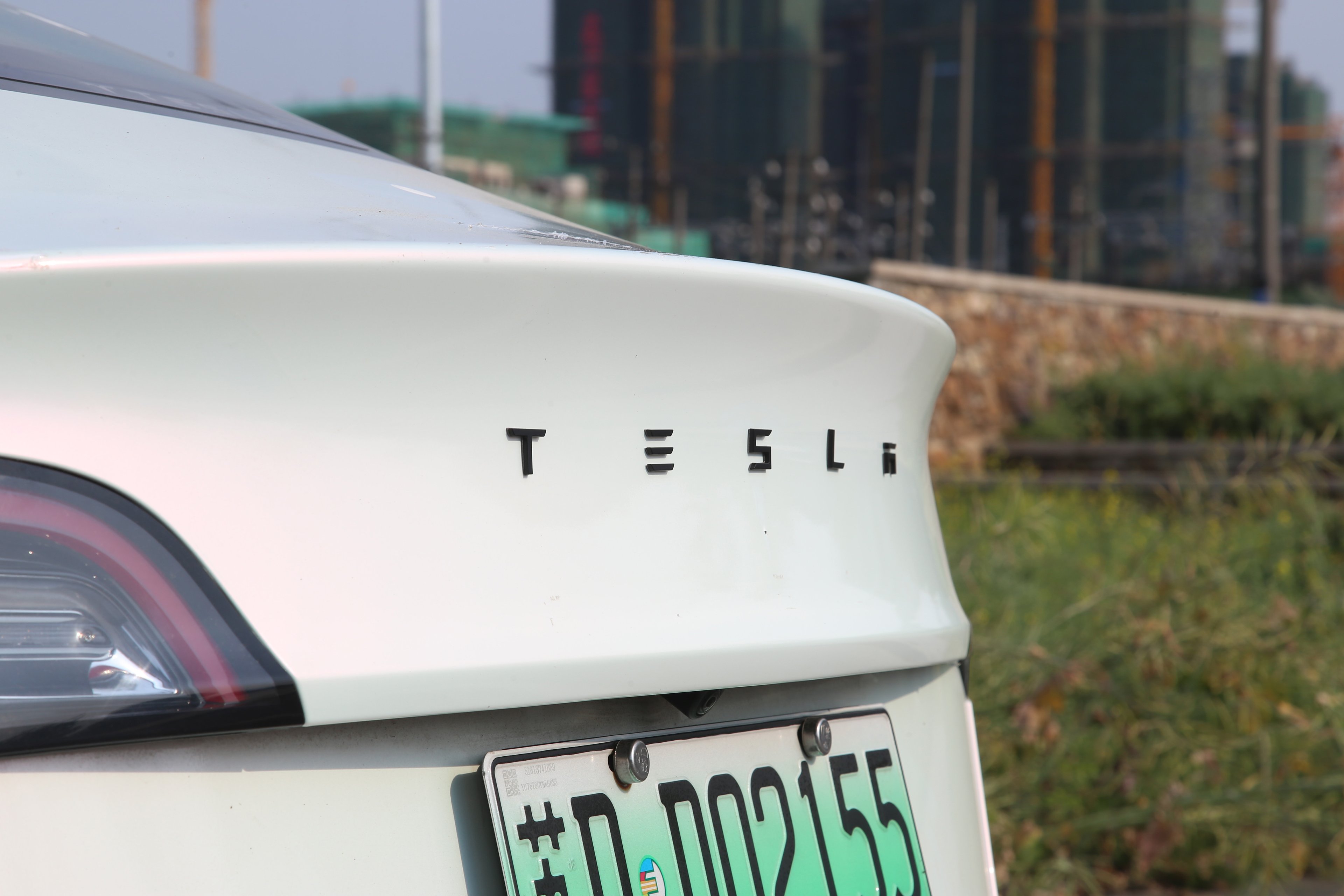 Tesla Model Y ile Uyumlu Bagaj Yazısı (TESLA) 
