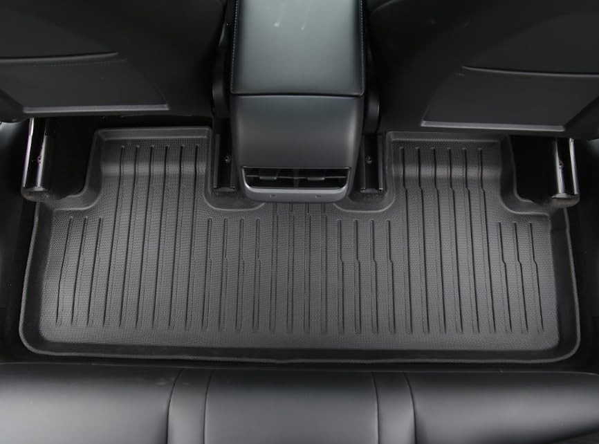 Tesla Model Y ile Uyumlu Ön Arka 3D Trunk Mat Paspas Takımı
