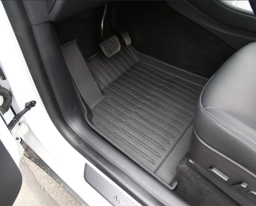 Tesla Model Y ile Uyumlu Ön Arka 3D Trunk Mat Paspas Takımı