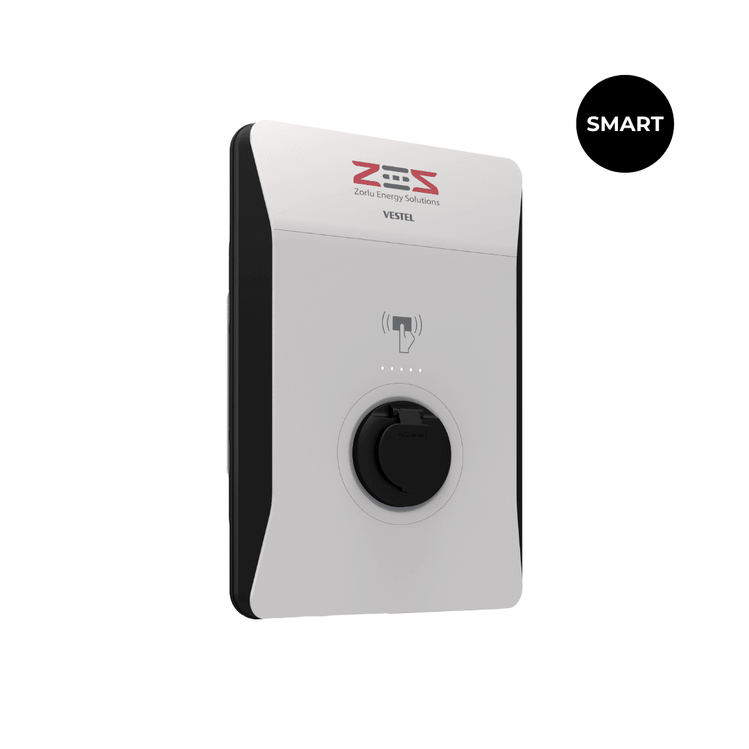 ZES Smart 22 kW AC Soketli Şarj İstasyonu 