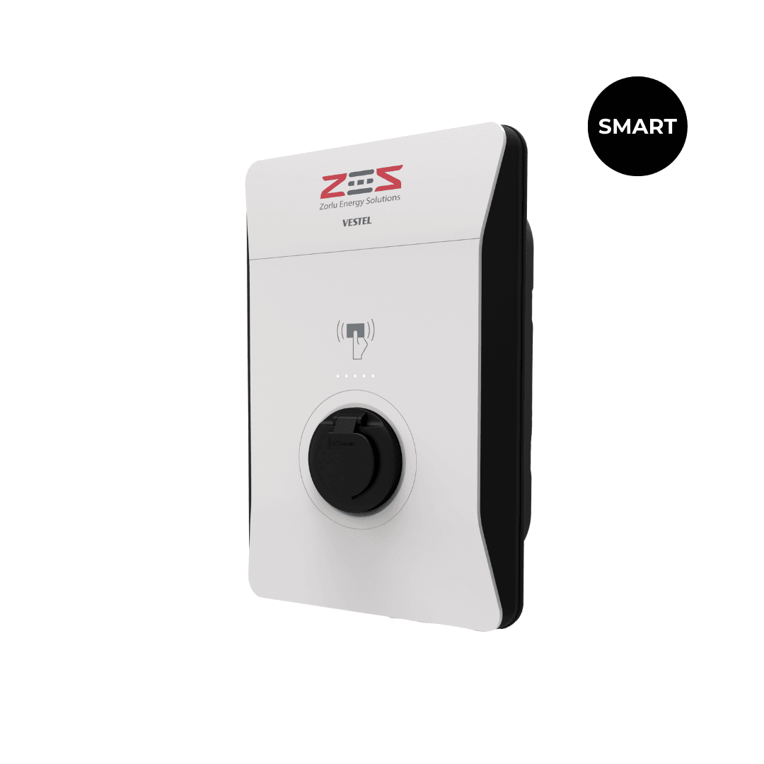 ZES Smart 22 kW AC Soketli Şarj İstasyonu 