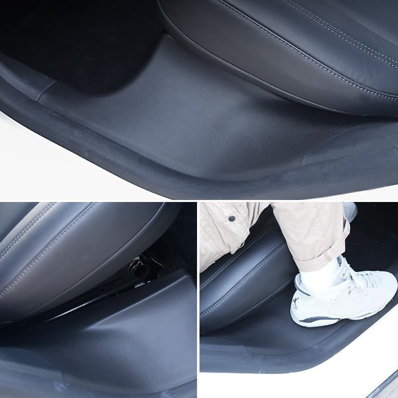 Tesla Model Y ile Uyumlu Arka Koltuk Yan Tekmelikleri