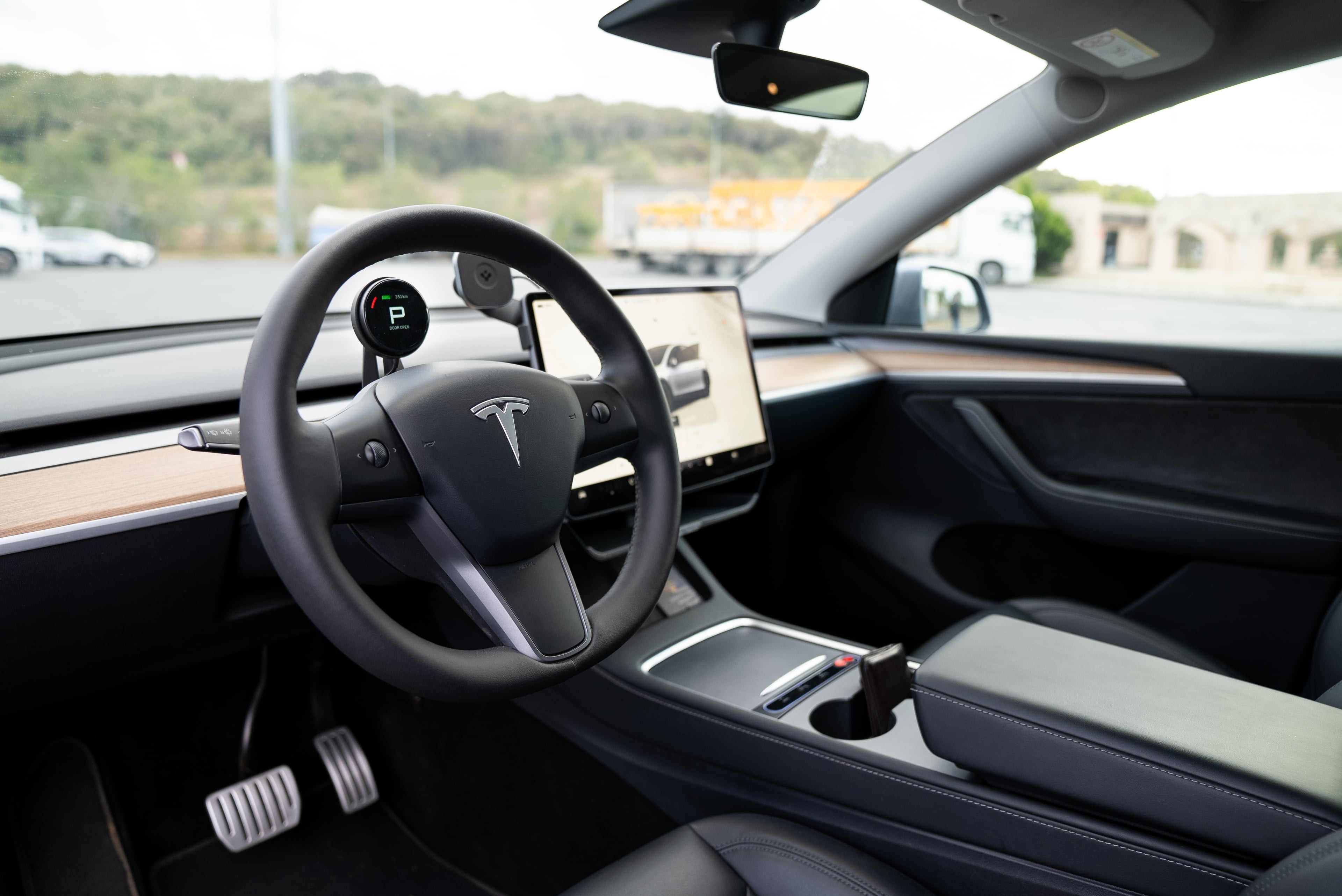 Tesla Model Y Juniper Uyumlu TITA Pro Araç İçi Gösterge (Ücretsiz Montaj İmkanı)