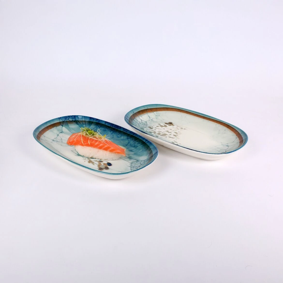 GÜRAL PORSELEN 2 ADET SUJE SERİSİ 29 CM KAYIK 1341