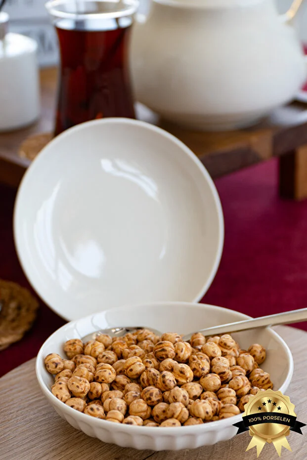 FARİKA KARİZMA 6 ADET  SADE 13 CM ÇEREZLİK