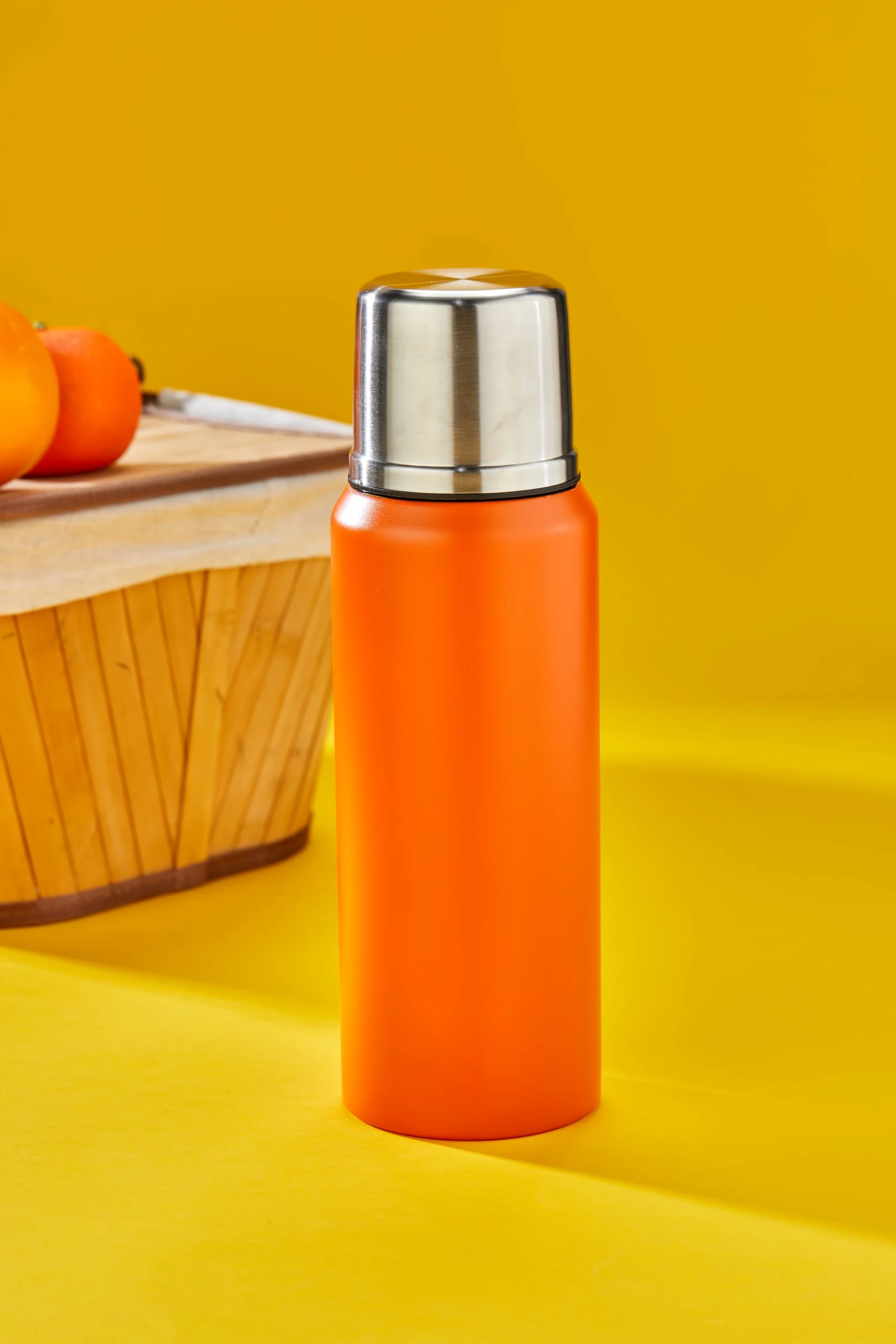 COOKER 750 ML TURUNCU TERMOS 24 SAT SICAK 48 SAAT SOĞUK