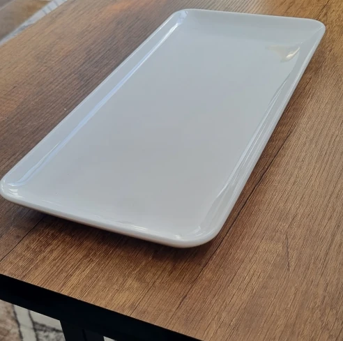 GÜRAL PORSELEN SİDNEY 31 CM KAYIK SUNUM TABAK (BEYAZ) 2 ADET