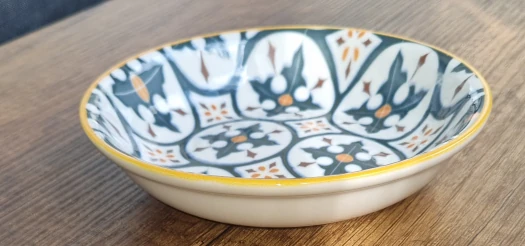 GÜRAL PORSELEN 6 ADET SUJE SERİSİ 14 CM ÇUKUR TABAK ÇEREZLİK 30260