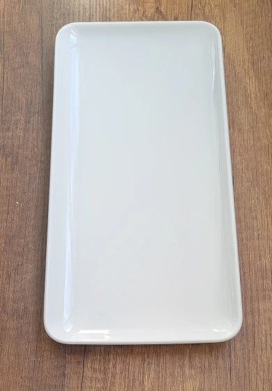 GÜRAL PORSELEN SİDNEY 31 CM KAYIK SUNUM TABAK (BEYAZ) 2 ADET