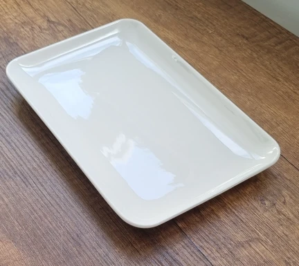 GÜRAL PORSELEN SİDNEY 25 CM KAYIK SUNUM TABAK (BEYAZ) 2 ADET