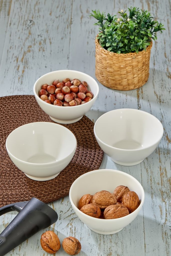 COOKER 6 ADET  10 CM PORSELEN PARLİN KASE