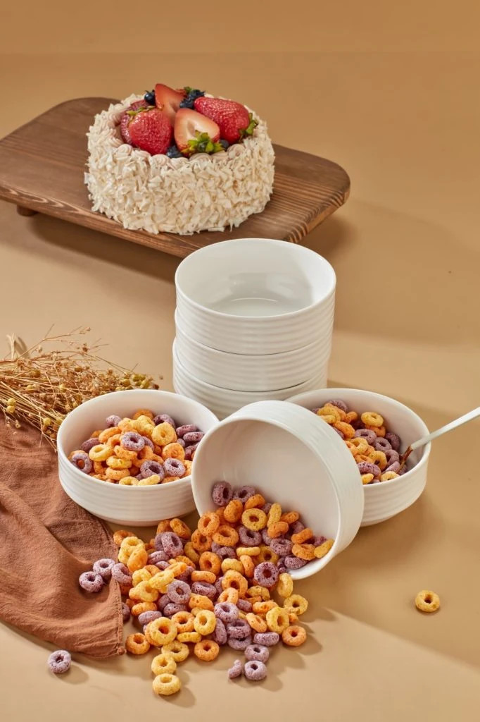 CKR4099 – Cooker Porselen 12 Cm Emboss 6’Lı Joker Kase