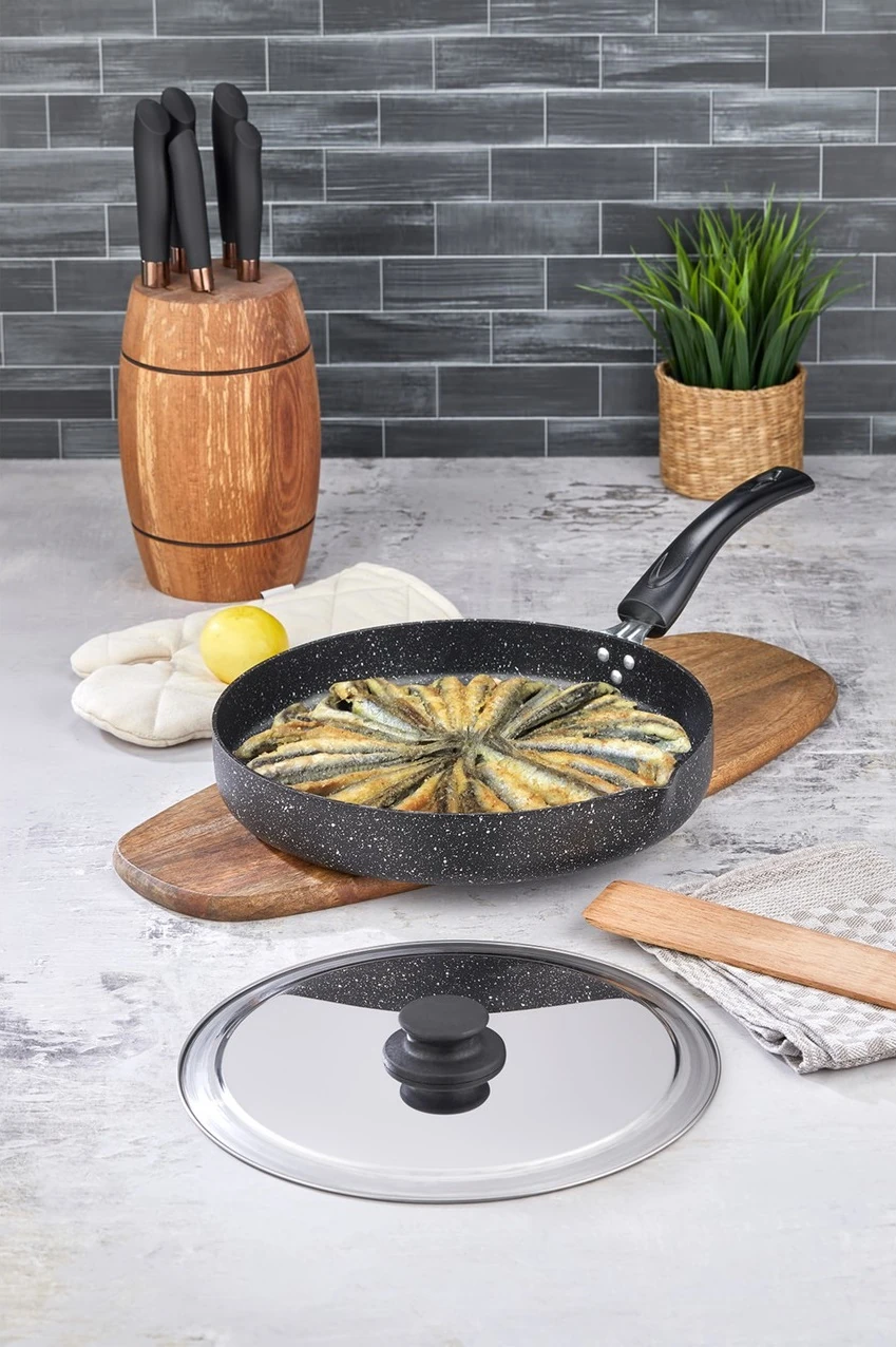 POLOCHEF 32 CM GRANİT BALIK TAVASI