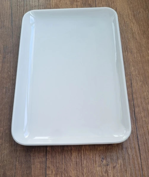 GÜRAL PORSELEN SİDNEY 25 CM KAYIK SUNUM TABAK (BEYAZ) 2 ADET