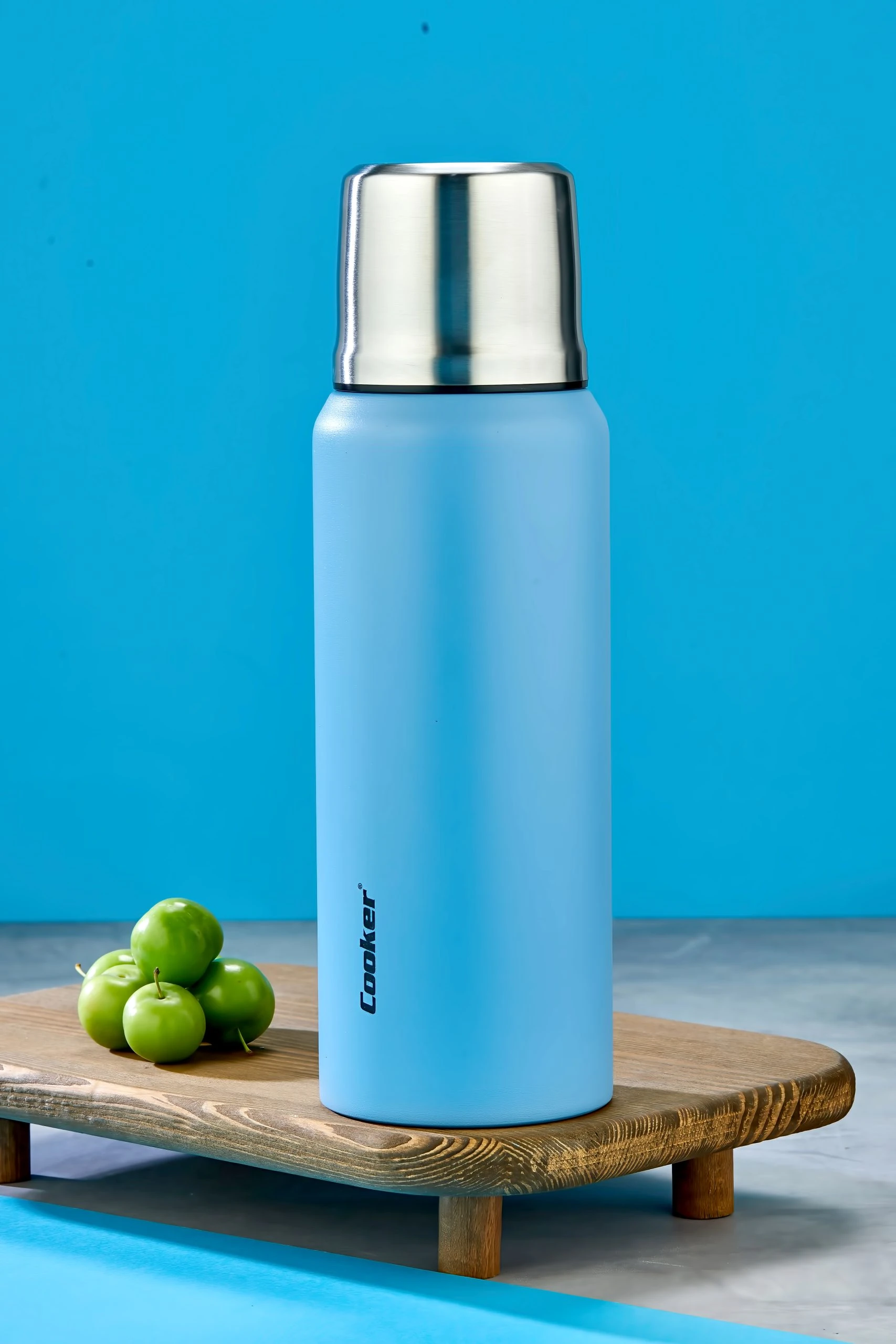 COOKER 750 ML MAVİ TERMOS 24 SAT SICAK 48 SAAT SOĞUK