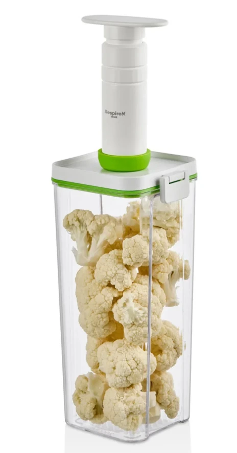 Respirox Vakumlu Saklama Kabı Seti 6Lı MANUEL Pompalı