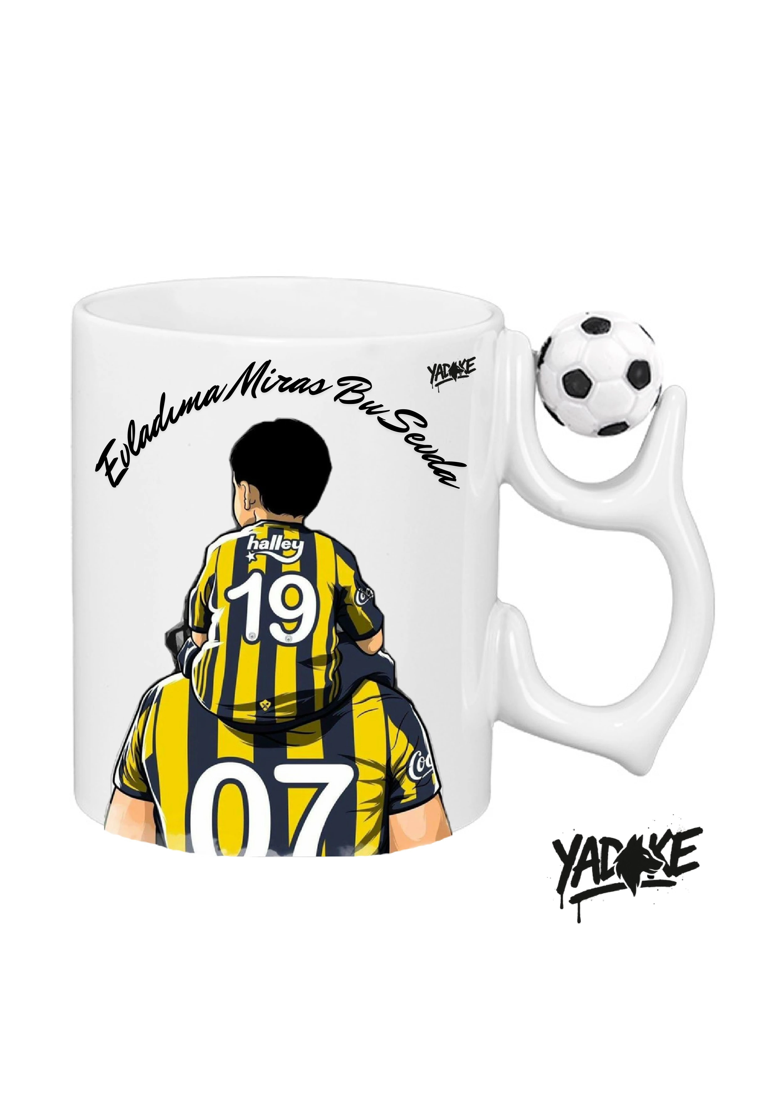Evladıma Miras Bu Sevda Futbol Topu Kuluplu Kupa