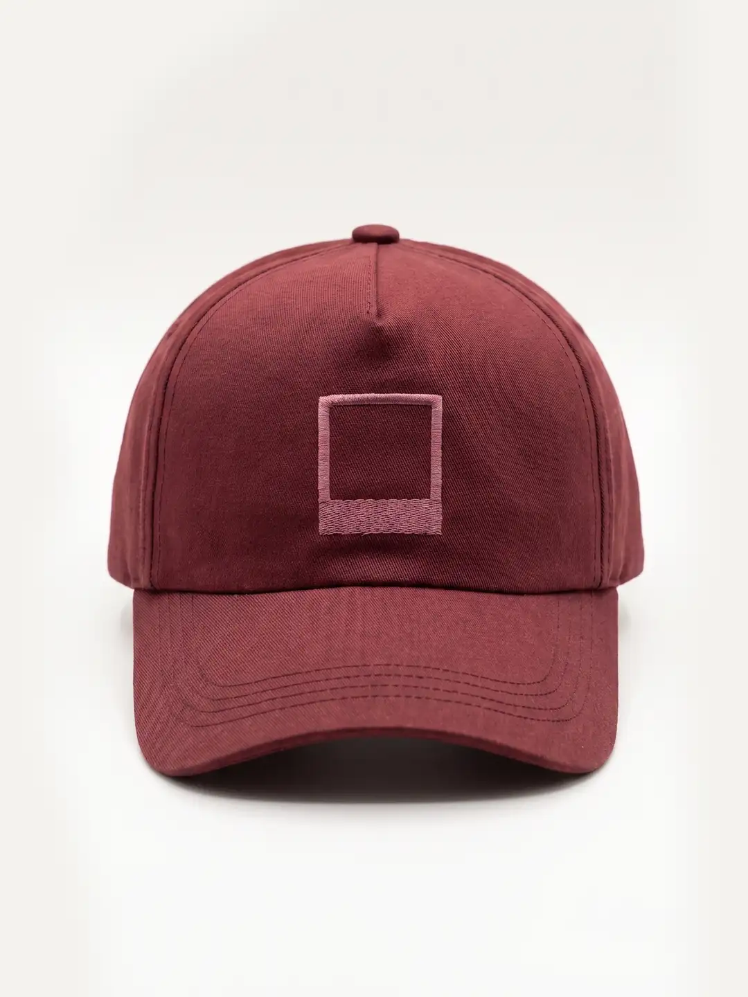 Pin Hat Burgundy