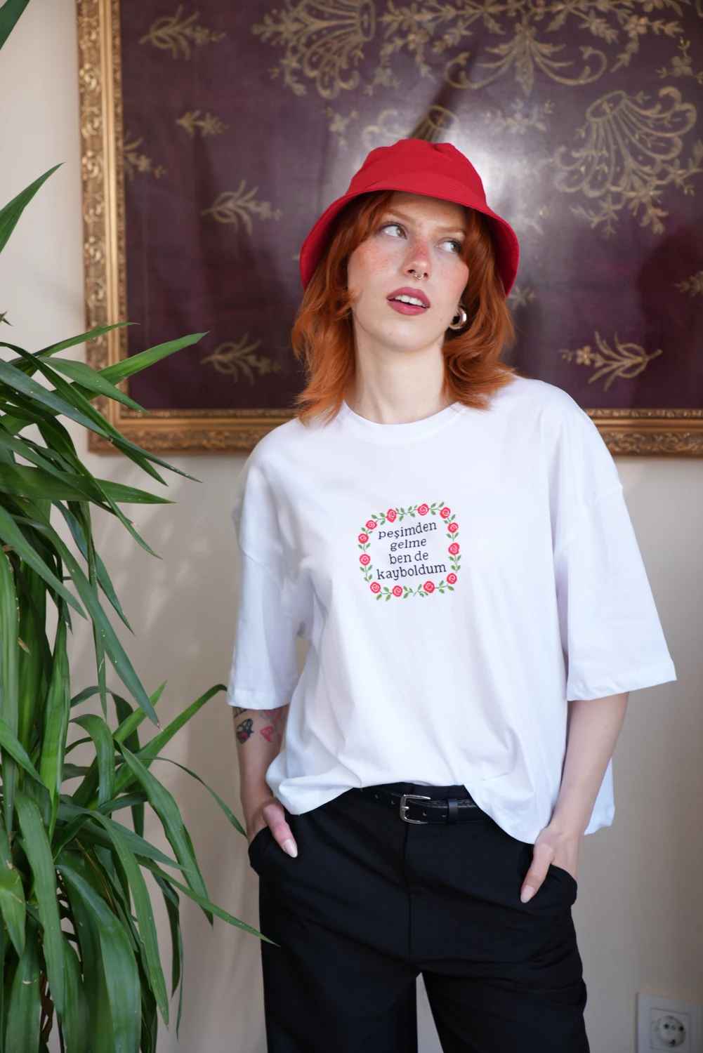 Peşimden Gelme Kısa Tişört