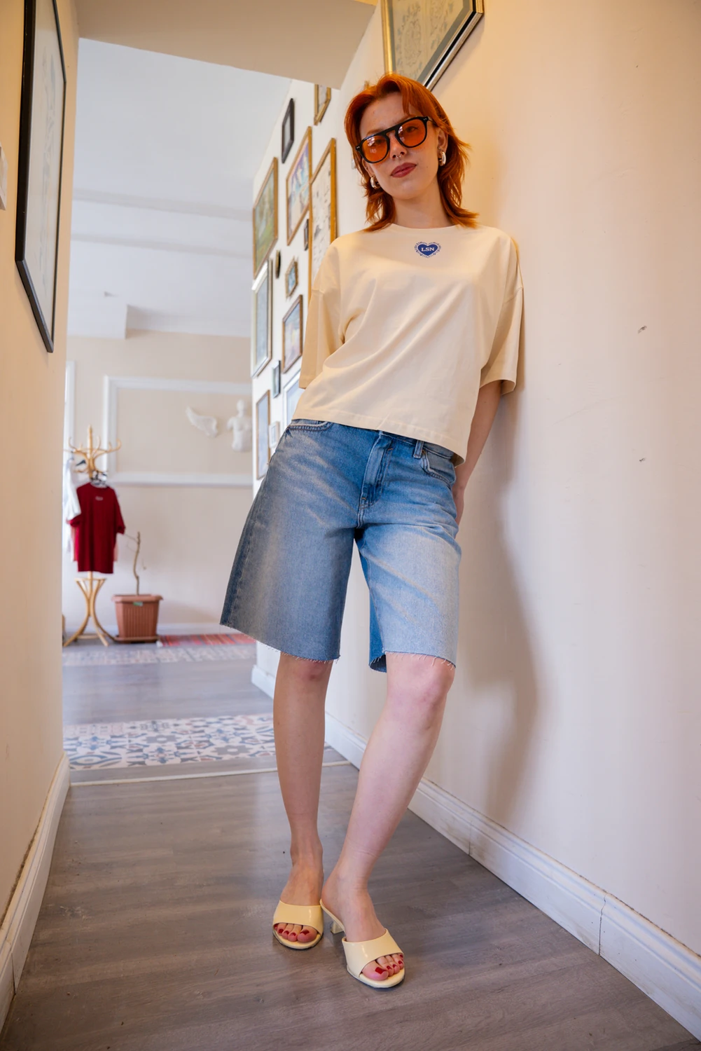 Lsn Tereyağ Kısa Tişört