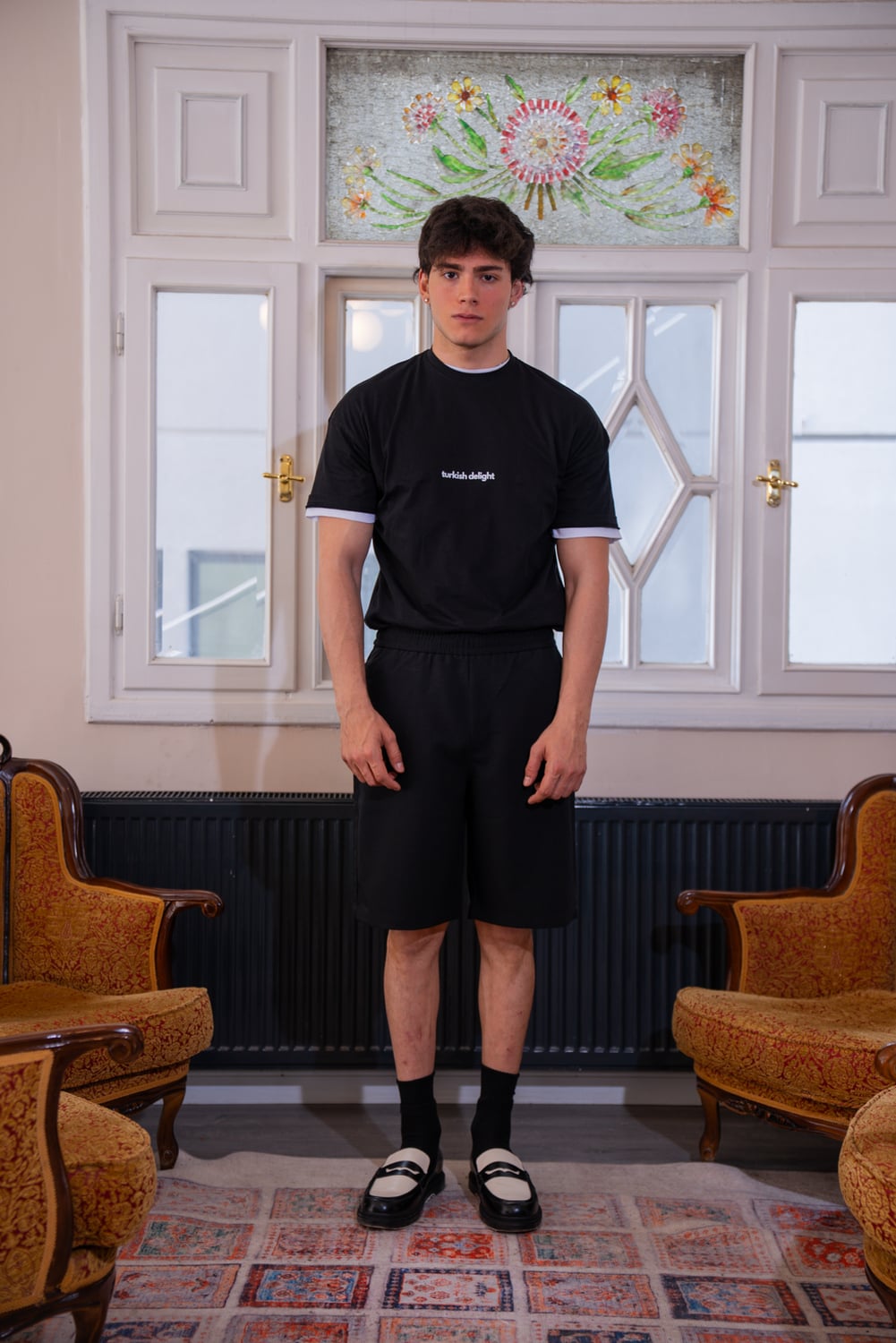 Lokum Oversize Siyah Tişört