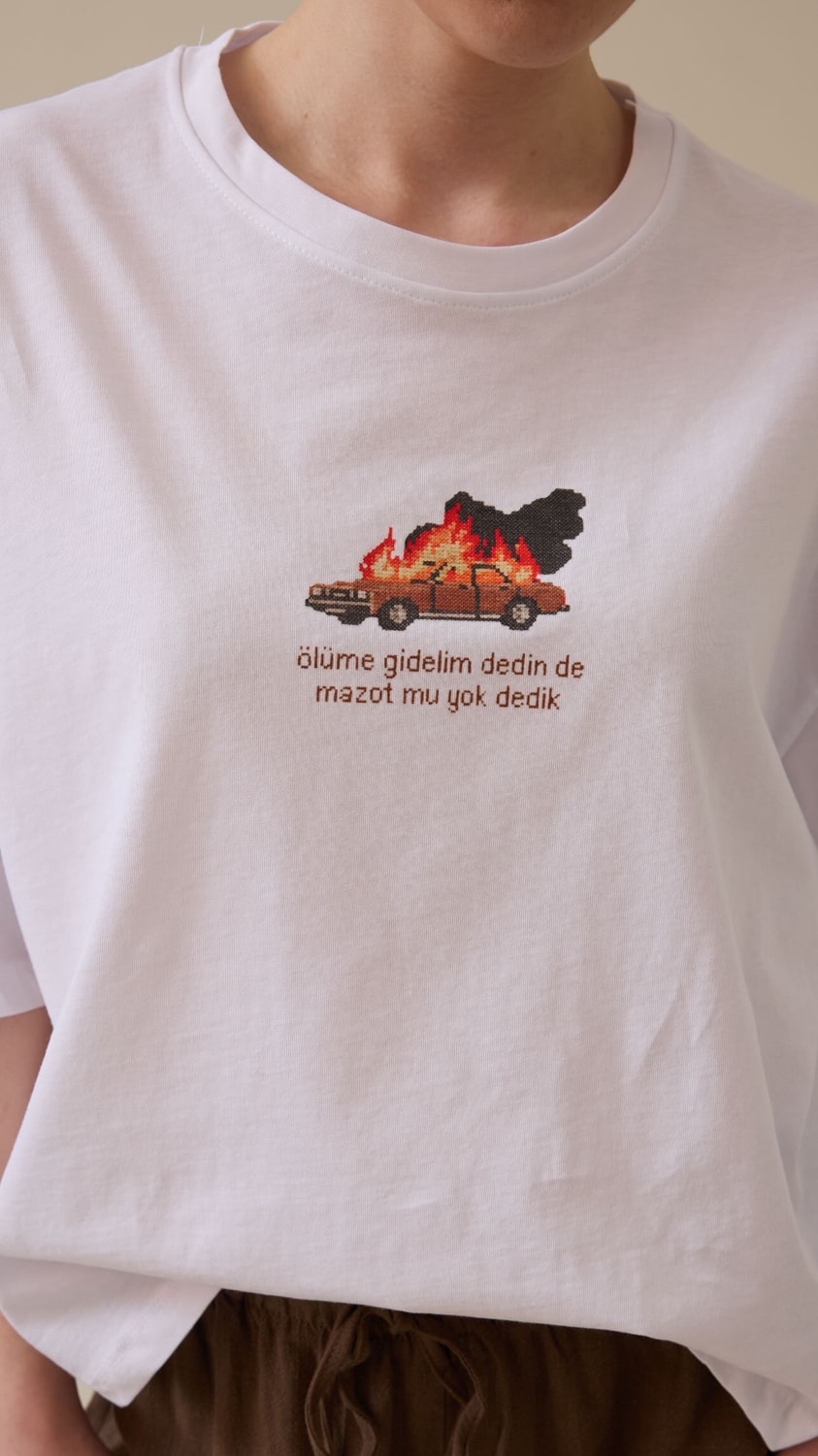 Mazot Oversize Tişört