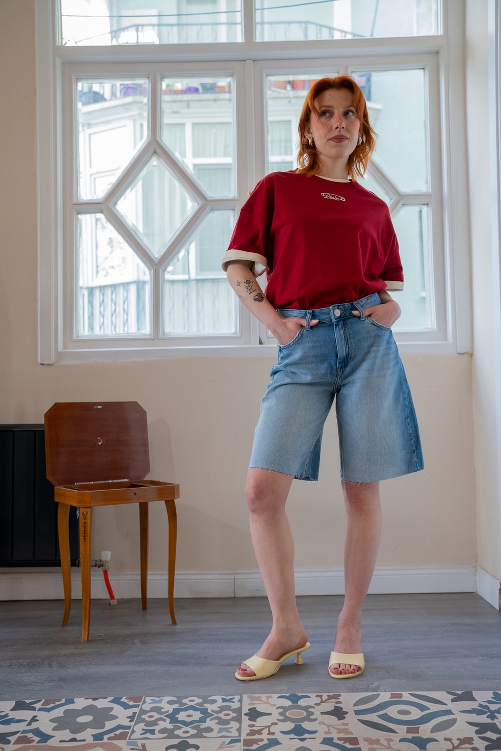 Lesin Çengel Oversize Tişört