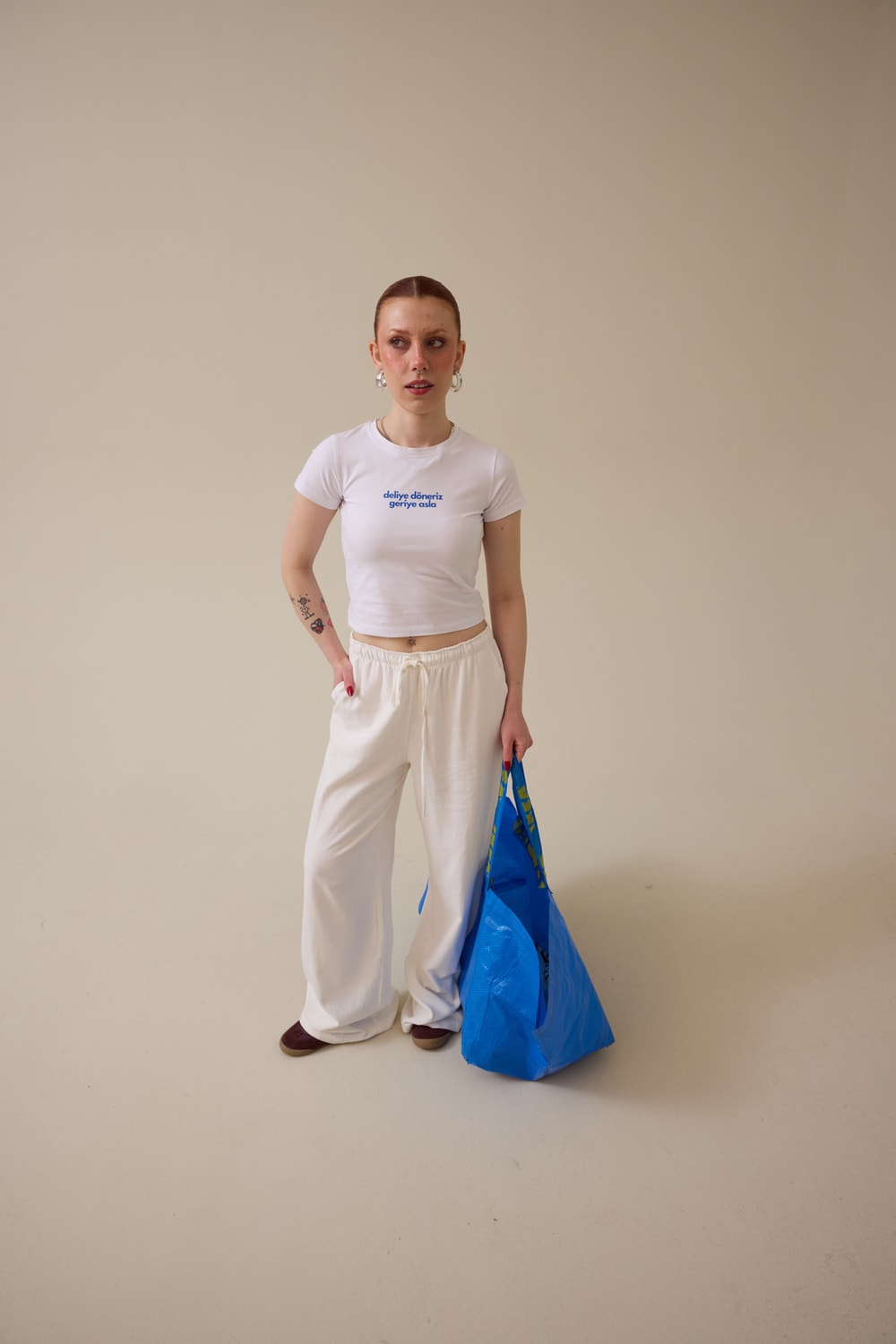 Deliye Döneriz Crop Tişört