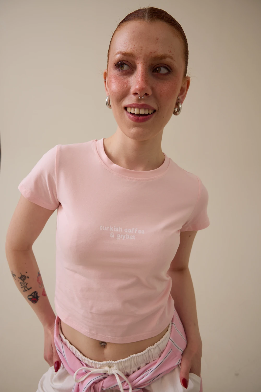 Gıybet Crop Tişört