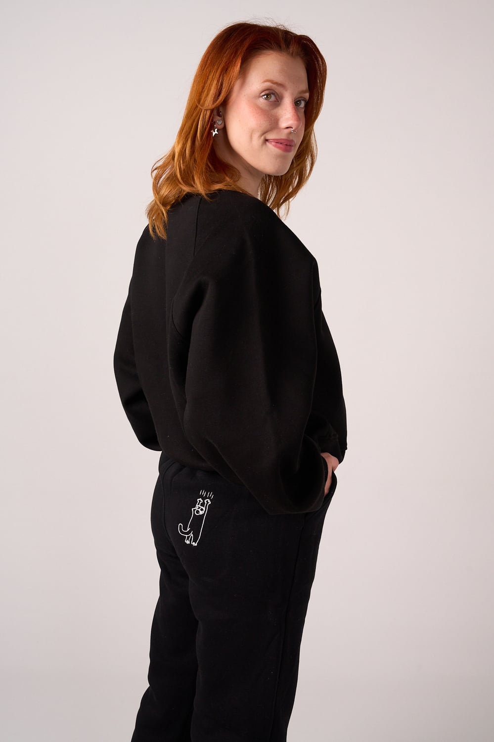 Falling Cat Sweatpant