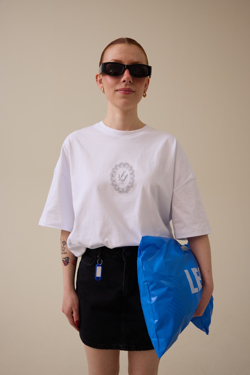 Dantel Oversize Tişört