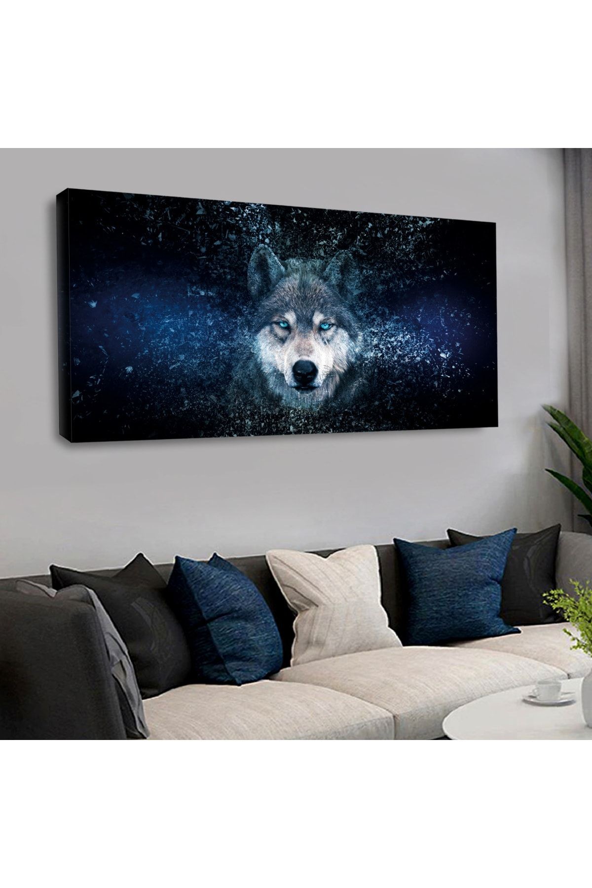 120 X 60 Cm Kanvas Kurt Tablo