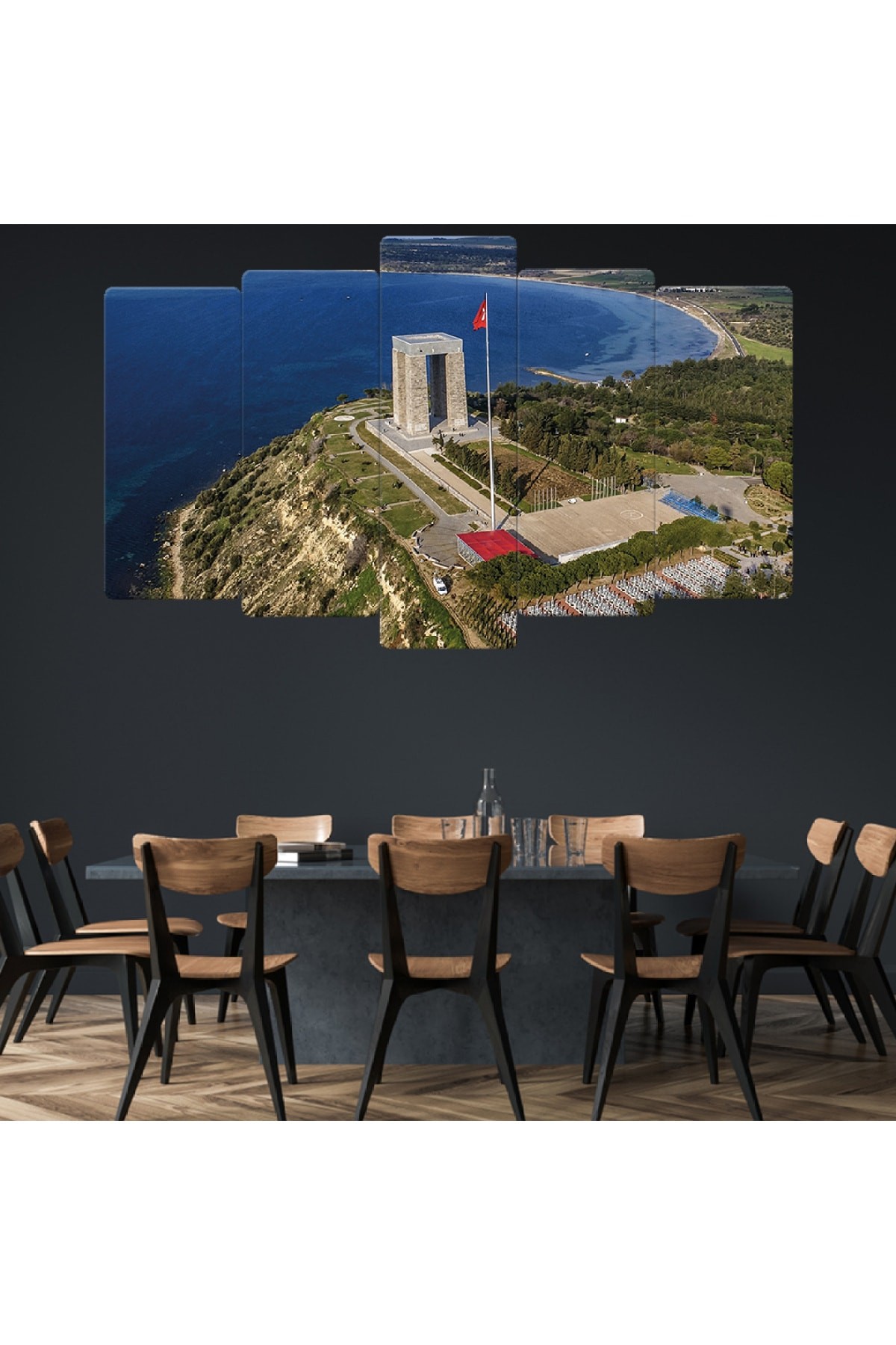 Çanakkale Şehitlik Ekstra Dayanıklı Solmaz MDF Tablo